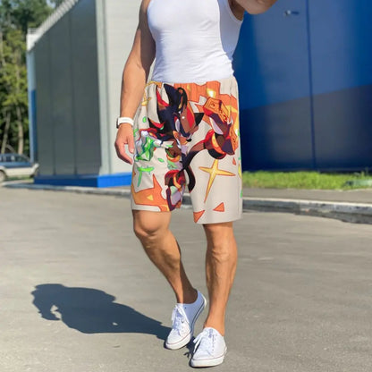 Pantalones cortos de pijama personalizados de Sonic the Hedgehog para hombre, para dormir y estar por casa