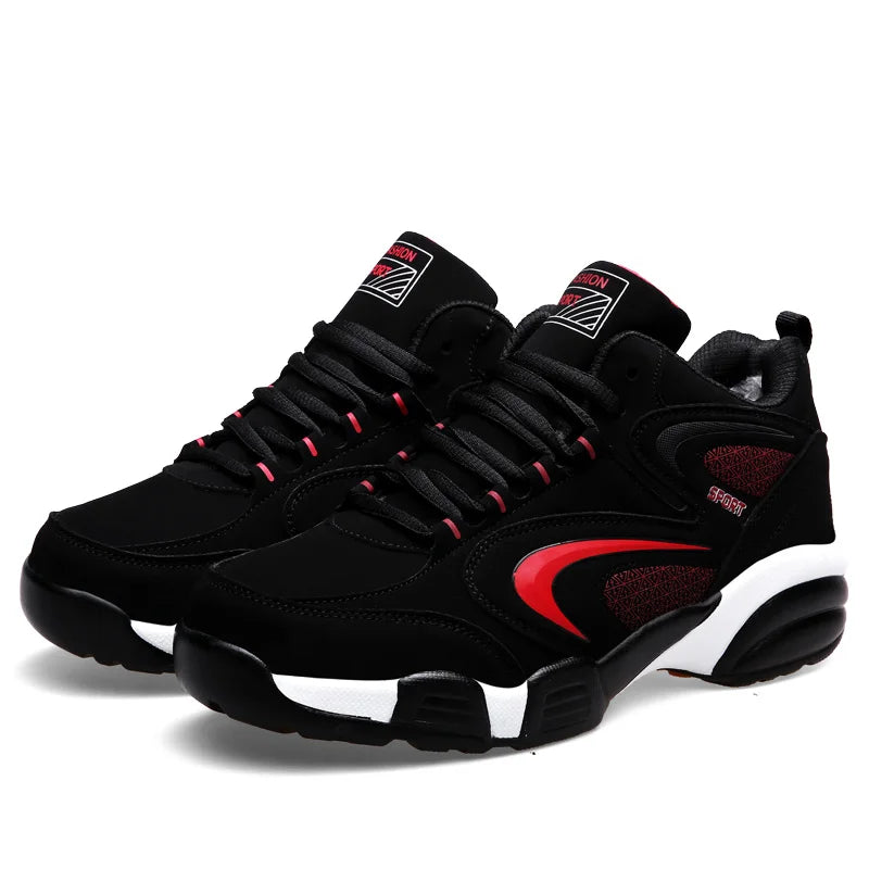 Men's Snow Boots Winter Warm Couple Casual Sneakers Fashion Leather Outdoor Sport Running Tennis Men Non-Slip Big Size 48 Trainer