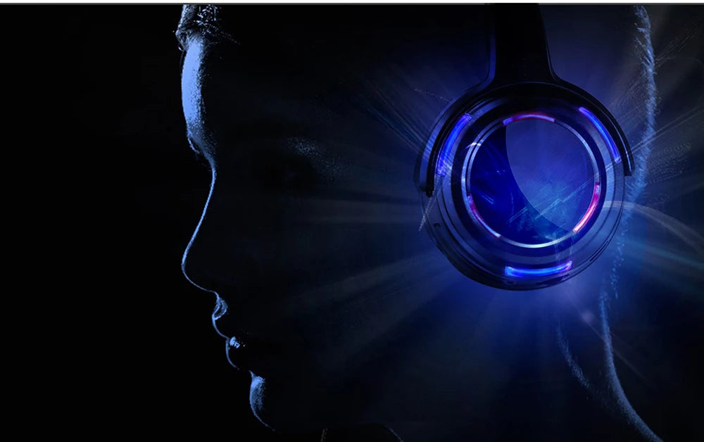 Silent Disco Wireless Headphones with LED Rechargeable Battery RF System for Silent Parties,Clubs,Meeting,Concert