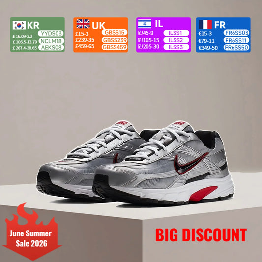 Nike Hengittävät juoksukengät Retro-juoksukengät Luistamattomat Kestävät Pehmustetut NIKE INITIATOR Musta 394055-001