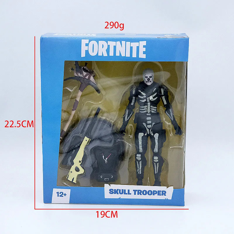 Game Fortnite Raptor Black Knight Skull Trooper Premium Cuddle Team Leader MogulMaster Action Figure Room Decoration Toys Gift