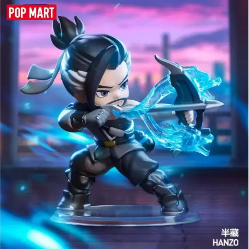 POP MART Genuine Overwatch Play Of The Game Series Blind Box PVC Collectible Figurines Desktop Ornaments Girl Toy Model For Fans