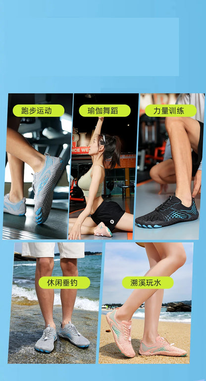 Neutral Comfort Barefoot Shoes Water Sports Shoes Fitness Running Fitness Shoes Outdoor Beach Quick Drying Breathable Shoes