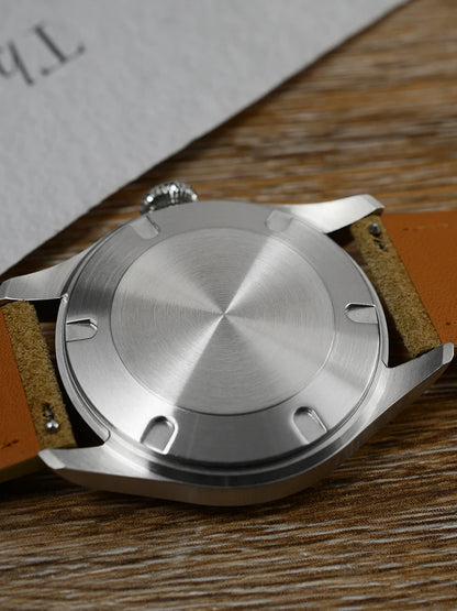 San Martin 39.5mm Men Pilot Watch YN55 Automatic Mechanical Aviation Watches Chinese Style Original Design SN0033 Field Watch