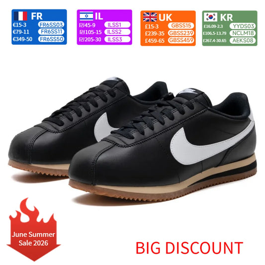 Nike Classic Cortez cipő – retro klasszikus kialakítás, kényelmes párnázás, könnyű és tartós, mindennapi viseletre alkalmas – DM4044-002