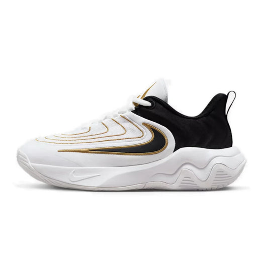 Nike Genuine Nike Fashionable Cushioning Lace-Up Comfortable Basketball Sneakers Fz6734-100