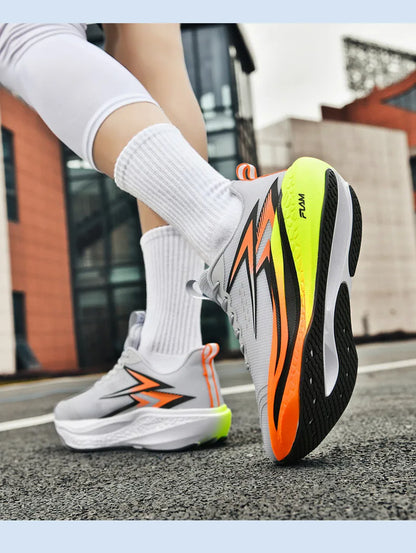 Specialty Marathon Running Shoes for Men Sports Breathable Lightweight Carbon Plate Women's Comfortable Athletic Non-Slip Sneakers
