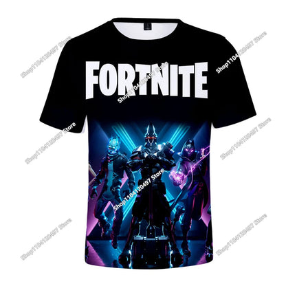 Fortnite Boys Clothes T Shirt Victory Hero Child Kids T-shirt Battle Royale 3d Girls Short Sleeve Tees Tshirt