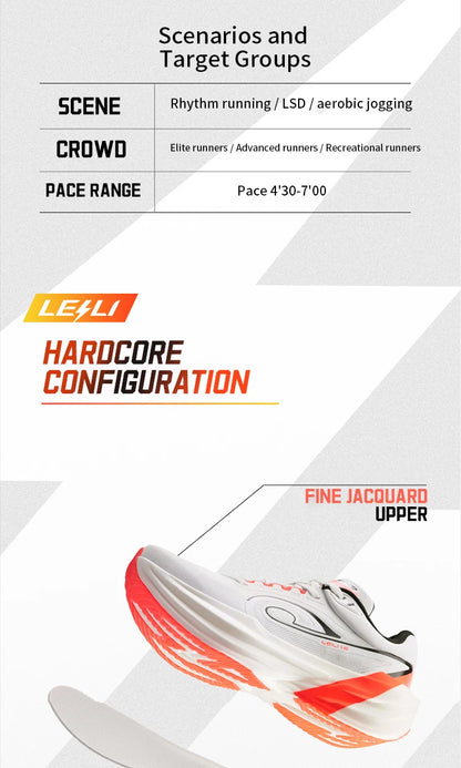 QIAODAN TG1.0 Women’s Marathon Running Shoes 2026 New Platform Racing Shock Absorption Soft Long Distance Sneakers QDB022253285