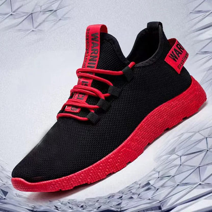 Baskets pour hommes chaussures de sport en maille légère décontractée été hommes en plein air semelle souple respirant confort mode marée chaussure de course