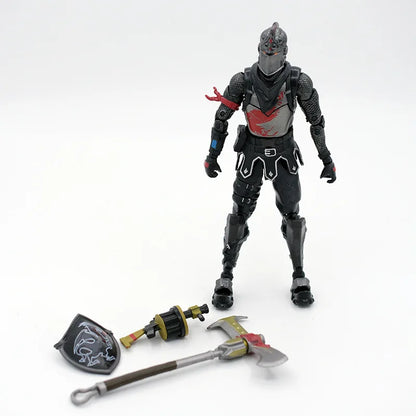 Game Fortnite Raptor Black Knight Skull Trooper Premium Cuddle Team Leader MogulMaster Action Figure Room Decoration Toys Gift