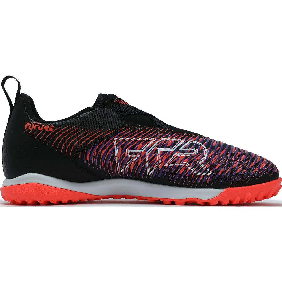 Puma Future 8 Match TT, collection de chaussures de football, modèle confortable et polyvalent, chaussures de football basses pour enfants, 108391-01.