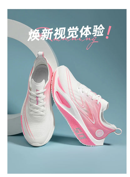 Unisex 2025 Full Carbon Plate Running Shoes, Professional Marathon Racing Lightweight Bounce Cushion Breathable Sports Sneakers