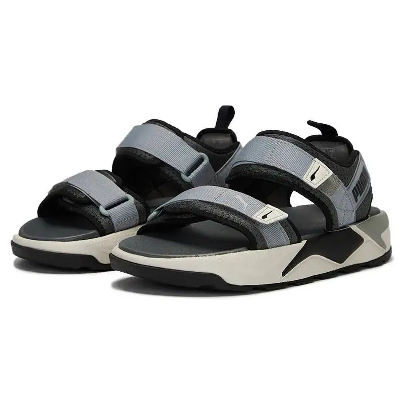 Nouvelles sandales Puma pour hommes et femmes, chaussures de plage décontractées et à la mode pour voyages en plein air, sandales pour couple 374862-04