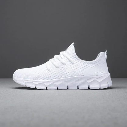 Sneakers til mænd i let mesh, damesko, casual flade sko, løbesko til mænd, bløde tennissko, åndbare herresneakers