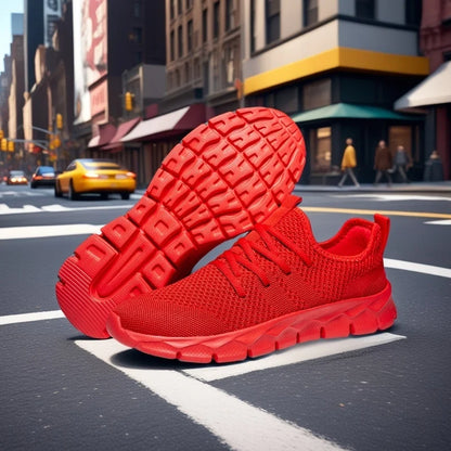Sneakers til mænd i let mesh, damesko, casual flade sko, løbesko til mænd, bløde tennissko, åndbare herresneakers