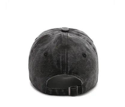 Fortnite A-Z Letter Adult Baseball Cap Men Women Adjustable Hat Washed Denim Retro Hip Hop Sun Hat Outdoor Sports Accessory Gift