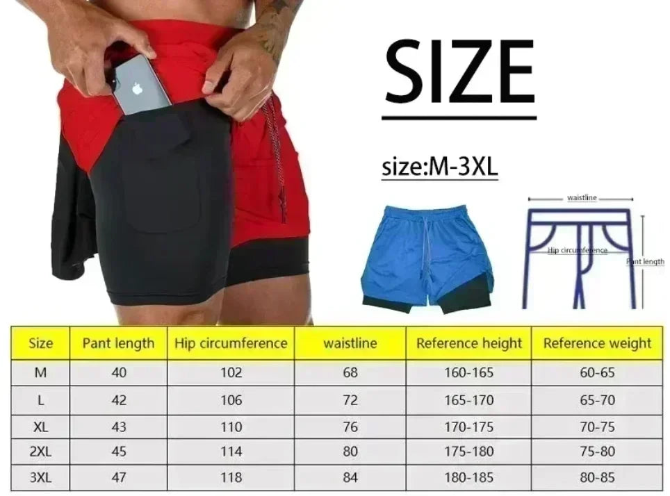 Dragon Ball Anime Peripheral GOKU Vegeta Printed Sports Double-layer Shorts 2025 American Men's Summer Loose Breathable Pants