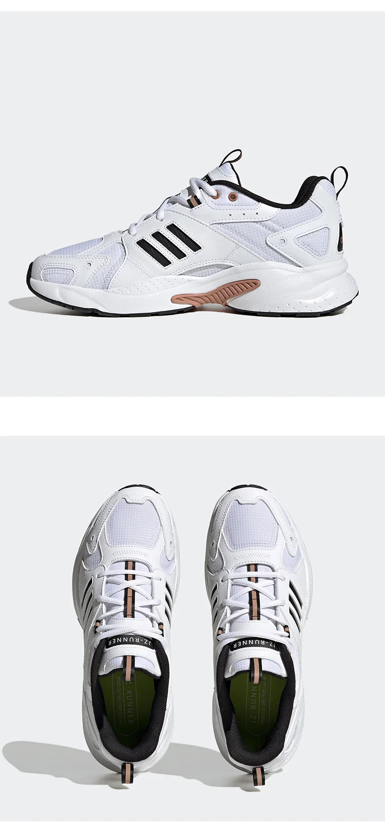 Chaussures de sport décontractées Adidas authentiques pour hommes et femmes, confortables, résistantes à l'usure, basses et respirantes IE5543