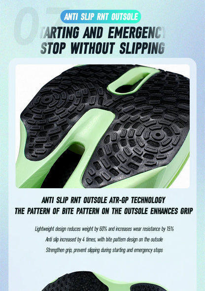 IRUNSVAN Carbon Fiber Sneakers Beginner/Advanced Running Shoes Breathable and Comfortable Thick Bottom Training Shoes Unisex 130