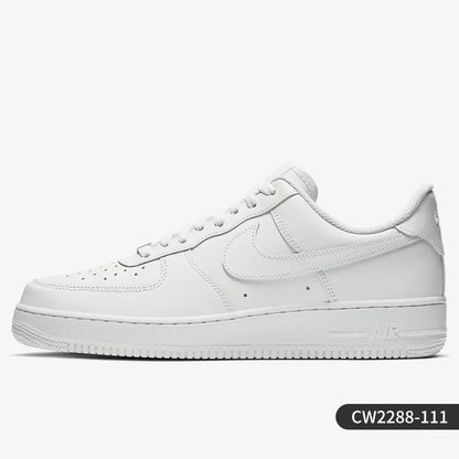 Nike Official Authentic AIR FORCE 1 Men's Casual Wear-Resistant Fashion Board Shoes CW2288-111