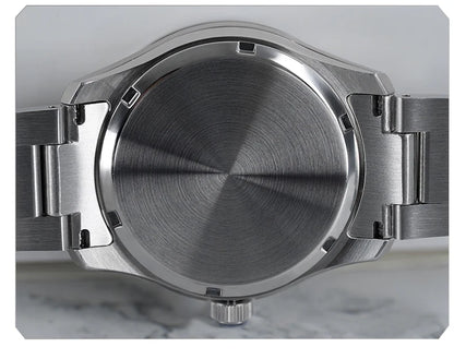 WM Watch Automatic Mechanical Watch NH35 Glacier Series 100M Waterproof AR Coated Sapphire Welly Merck Watch for Men WM226