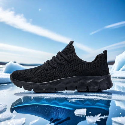 Sneakers til mænd i let mesh, damesko, casual flade sko, løbesko til mænd, bløde tennissko, åndbare herresneakers