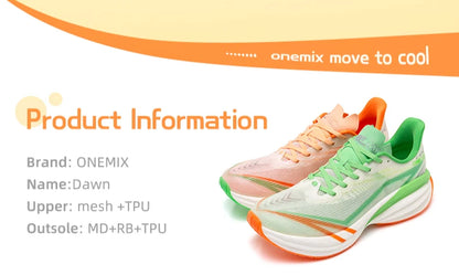 Scarpe da running ONEMIX YUE SHUANG da uomo con cuscinetto d’aria, sneakers sportive da coppia, scarpe da corsa per sport all’aperto e camminata da donna