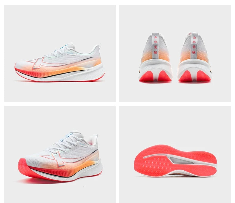 Xtep 2000km Men's Running Shoes 2025 Winter Waterproof Stronger Propulsive Force Cushion Shock Absorption Sneakers 875419110019