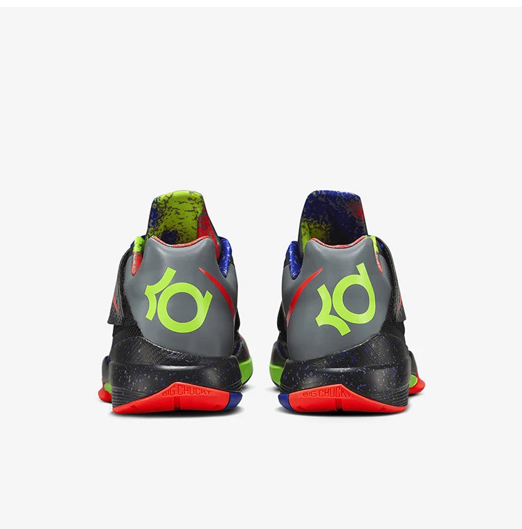 Nike aidot KD 4 NERF miesten matalat, iskunvaimentavat ja käytännölliset koripallokengät FQ8180-400