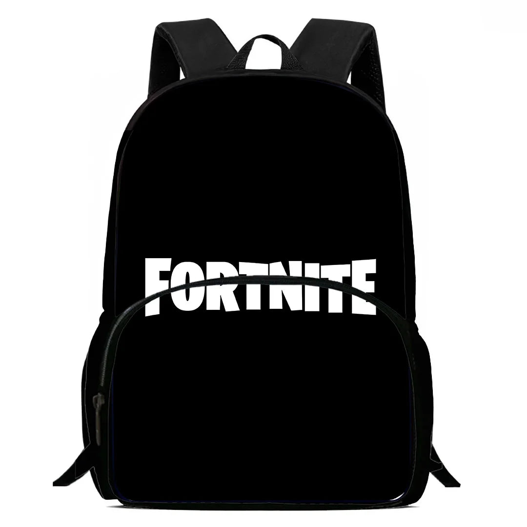 Classic Game Fortnite Kids Backpacks for Boys and Girls, Student Birthday Gift, Child School Bags with Large Capacity, Durable Camping Rucksack