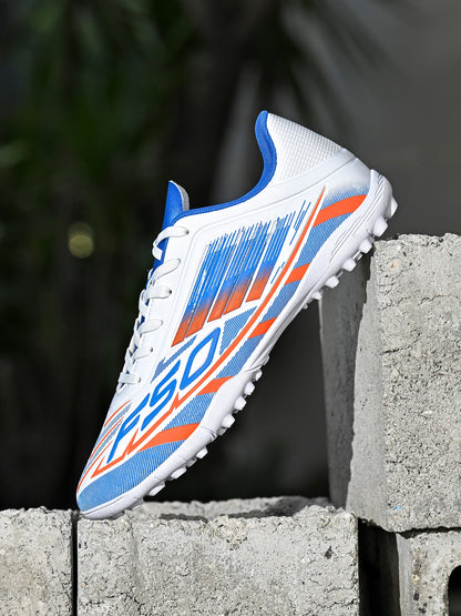 TF Soccer Cleats Children Kids Boys Girls PU Fabric Upper Rubber Sole Non-Slip Wear-Resistant Training Shoes