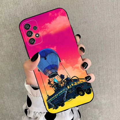 R-Royales F-Fortnites Phone Case For Samsung Galaxy A20, A21s, A22, A31, A32, A52, A53, A72, 73, A80, A91 Soft Black Cover