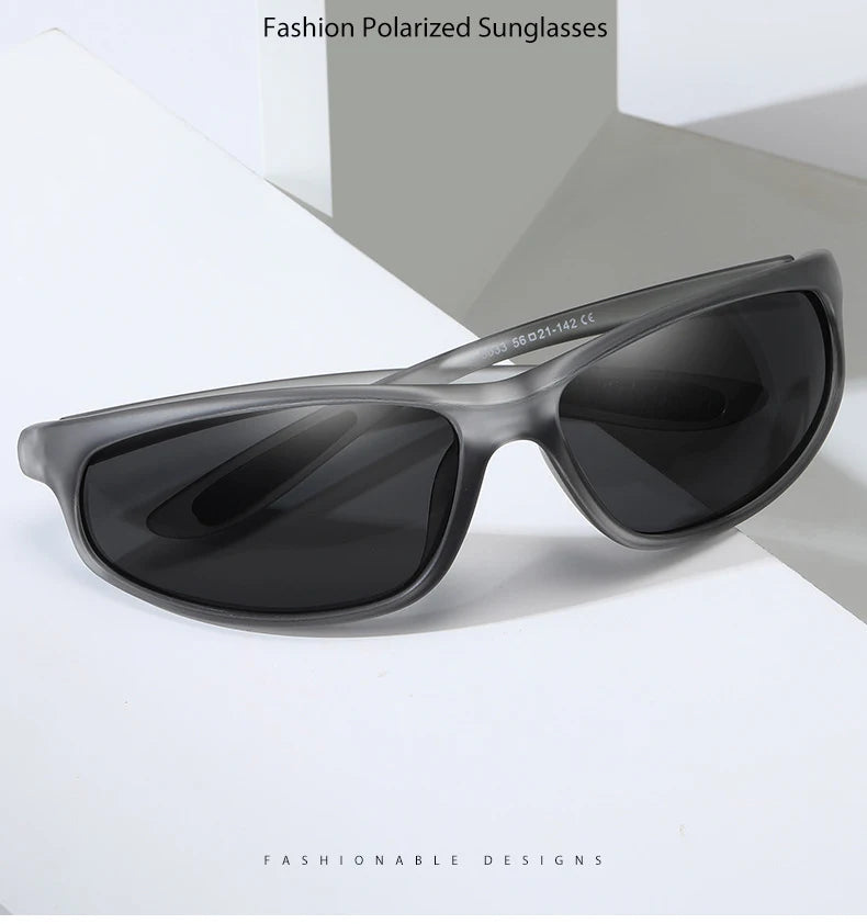 VCKA Men Polarized Myopia Sports Sunglasses Prescription Outdoor Small Frames Women Glasses Optics Custom Eyewear -0.5 To -6.0