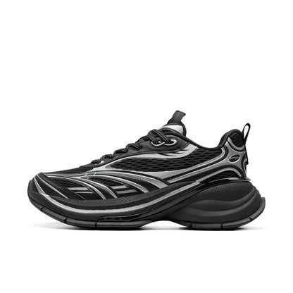 Xtep Basque 3 Men's Sneakers, Retro Fashion, Breathable Luxury Height-Increasing Sports Shoes, Spring 2026, Model 874219320001