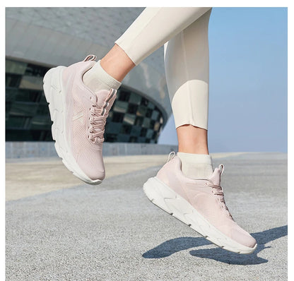 Xtep Light Joy 2 Women's Running Shoes 2025 Spring Shock-Absorbing Non-slip Wear-Resistant Lightweight Sports Shoes 875118110015