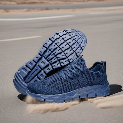 Sneakers til mænd i let mesh, damesko, casual flade sko, løbesko til mænd, bløde tennissko, åndbare herresneakers