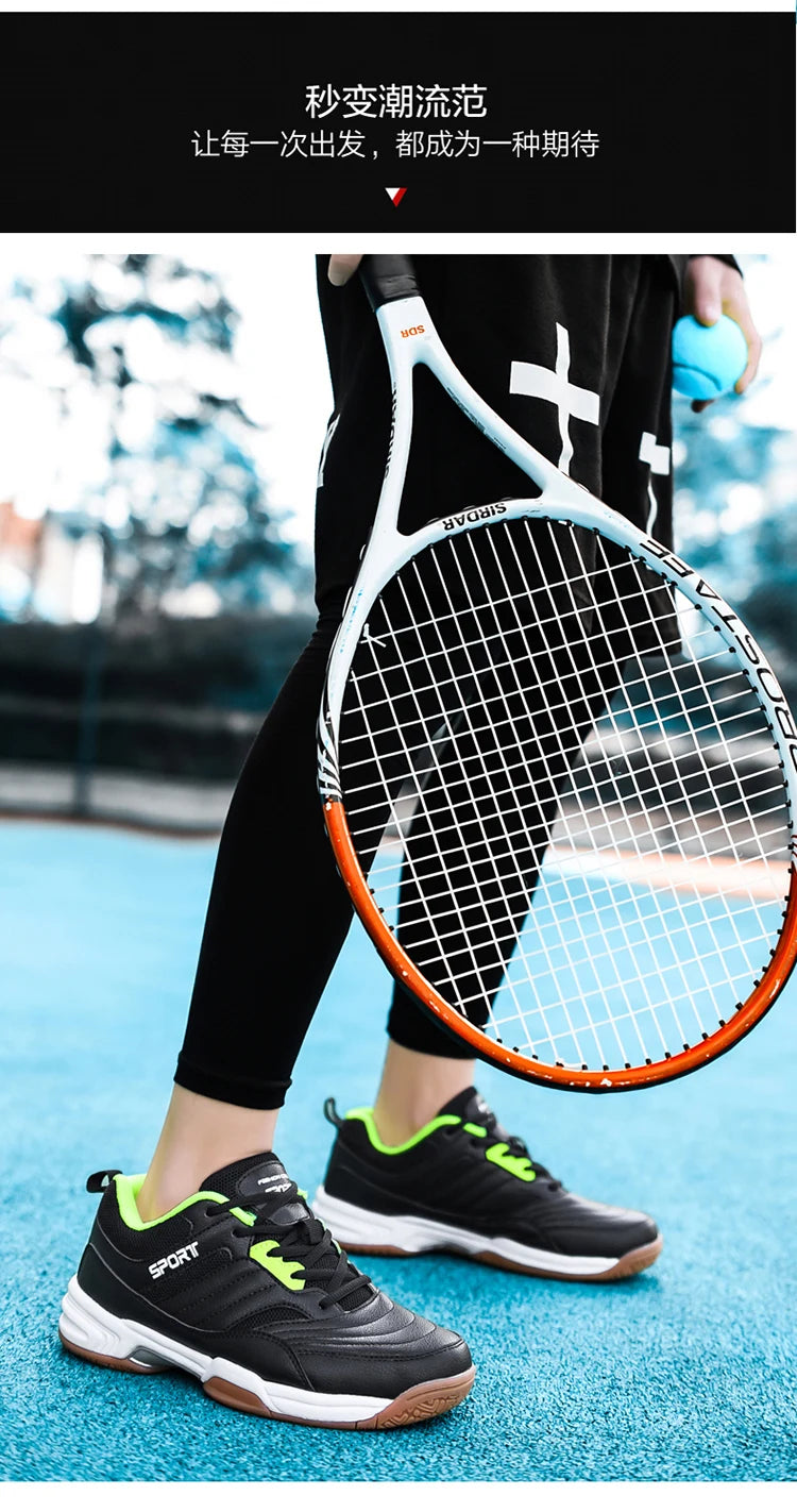 Tennis Shoes For Men Breathable Outdoor Sports Gym Woman Badminton Unisex Casual Male Sneakers Volleyball Tennis Shoes