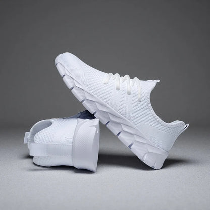 Sneakers til mænd i let mesh, damesko, casual flade sko, løbesko til mænd, bløde tennissko, åndbare herresneakers