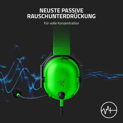 Razer BlackShark V2 X Wired Esports Headset with 7.1 Surround Sound, HyperClear Cardioid Mic & Advanced Passive Noise Cancellation Gaming Headset