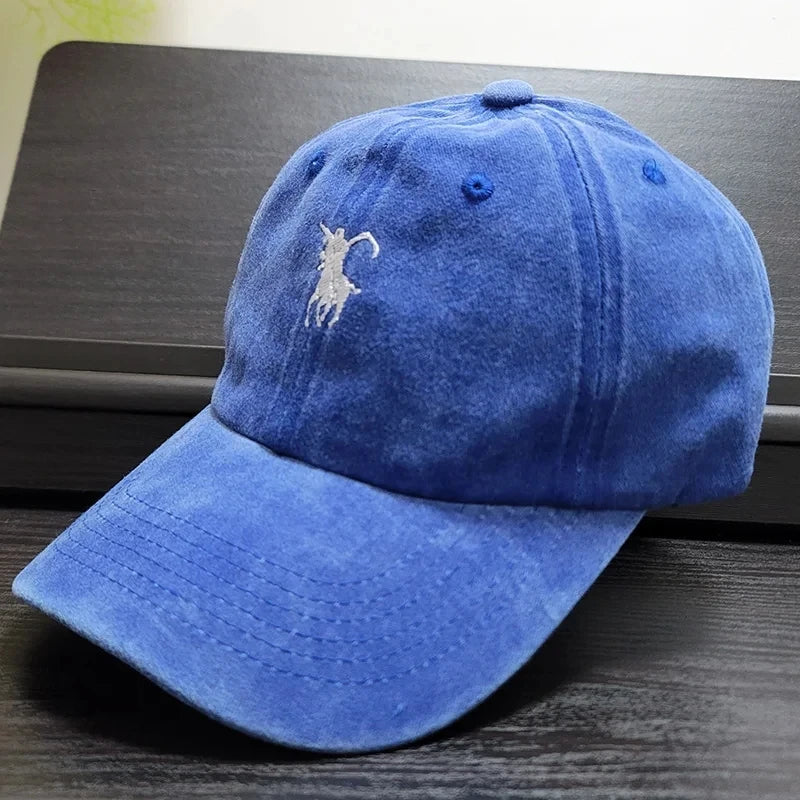 Baseballpetten voor heren en dames, zacht katoen, gewassen, zacht, verstelbaar, zonnekapje, dad cap, hoeden voor jongens en meisjes, borduurontwerp met de Magere Hein, Japan