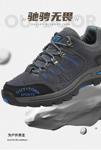 Retro Style Men Sports Shoes Autumn and Winter Short Boots Anti Slip Hiking Shoes Suitable for Ankle Boots Urban Commuting 2025