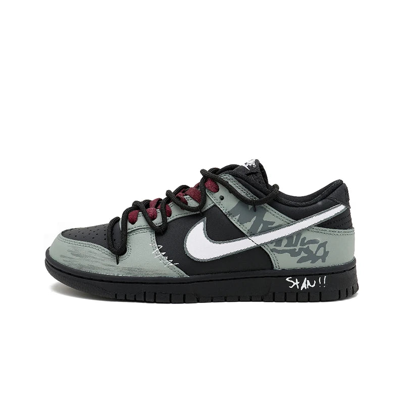 Sneakers personalizzate Nike Dunk Night Walker SAML Retro Urbane Casual a tomaia bassa, ammortizzanti, traspiranti e resistenti all’usura, da uomo