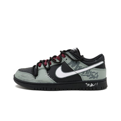 Sneakers personalizzate Nike Dunk Night Walker SAML Retro Urbane Casual a tomaia bassa, ammortizzanti, traspiranti e resistenti all’usura, da uomo
