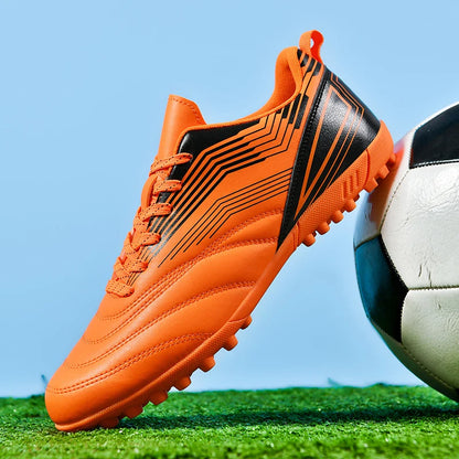 Chaussures de Football pour hommes, bottes de Football professionnelles, Futsal, vente en gros, confortables, TF, chaussures d'extérieur antidérapantes de haute qualité