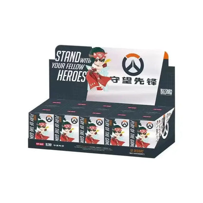 POP MART Genuine Overwatch Play Of The Game Series Blind Box PVC Collectible Figurines Desktop Ornaments Girl Toy Model For Fans