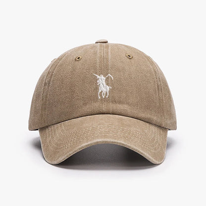 Baseballpetten voor heren en dames, zacht katoen, gewassen, zacht, verstelbaar, zonnekapje, dad cap, hoeden voor jongens en meisjes, borduurontwerp met de Magere Hein, Japan