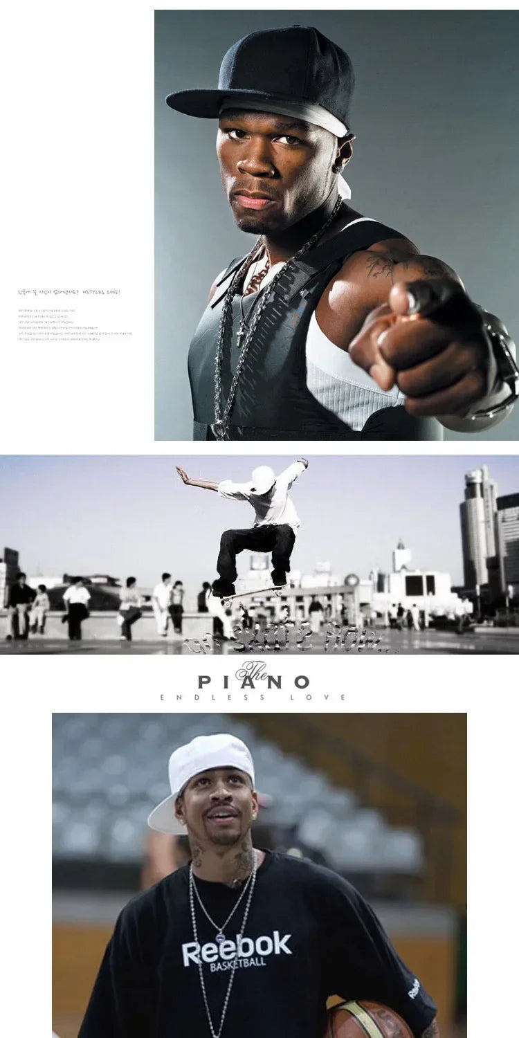 Big Bone Man Plus Size Baseball Caps Adult Flat Peak Hip Hop Fitted Hat Men Women Large hats Snapback Cap size 6 3/4 to 8