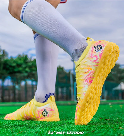 Professional Soccer Sneakers for Men Women High Quality Fashion Men's Football Cleats Large Size 46 Futsal Shoes Man Trainers
