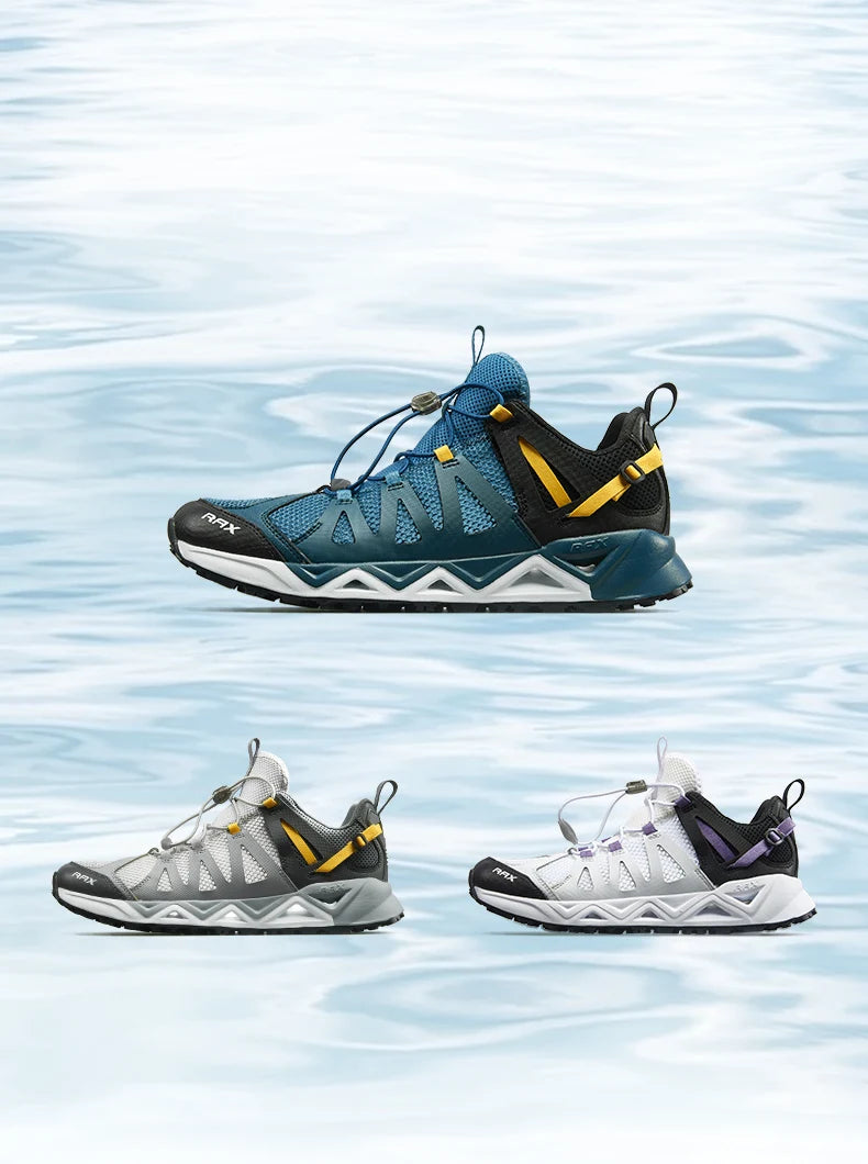RAX New Men’s and Women’s Summer Hiking Shoes Breathable Upstream Shoes Trekking Aqua Shoes Outdoor Fishing Camping Sneakers for Men
